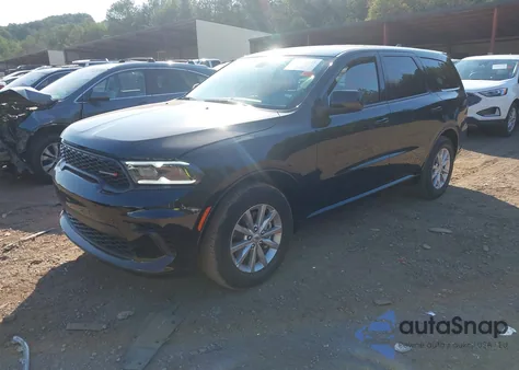 2025 Dodge Durango Gt Rwd из США, поврежденный, VIN 1C4RDHDG7SC545356